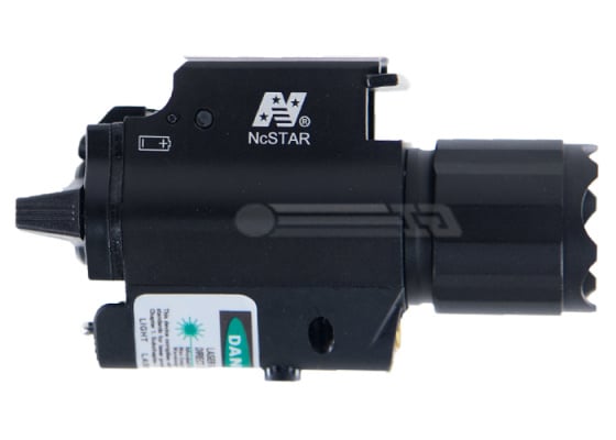 NcSTAR 200L Pistol Flashlight & Green Laser & QD Mount