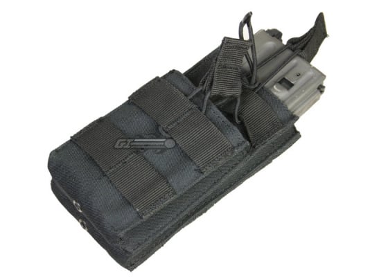 Condor Outdoor MOLLE Single M4 Open Top Stacker Magazine Pouch ( Black )