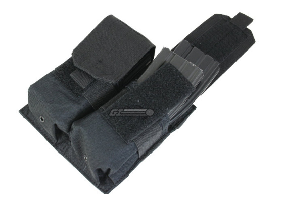 Condor Outdoor Double M4 Magazine Molle Pouch ( Black )