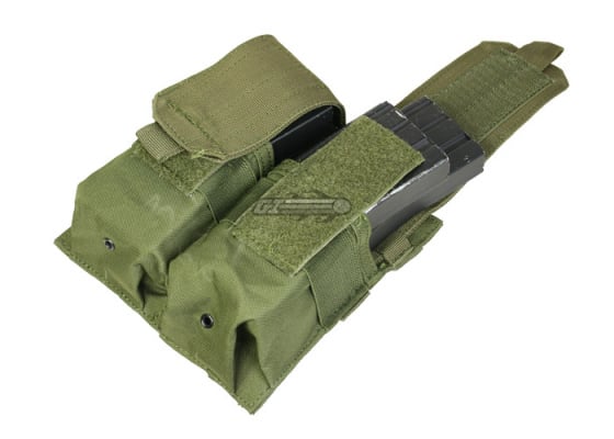 Condor Outdoor Double M4 Magazine Molle Pouch ( OD Green )