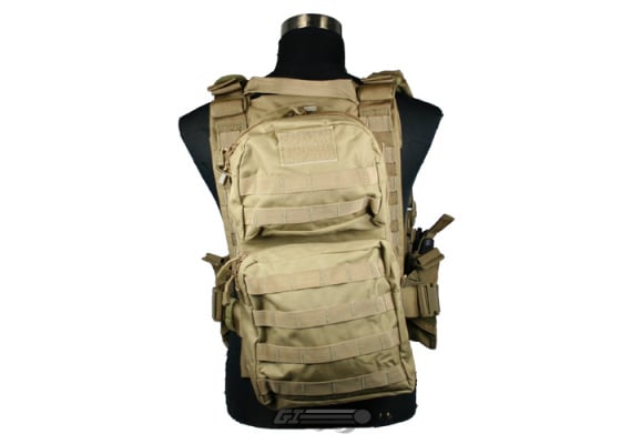 Condor Outdoor MPS Combat Chest Armor Tactical Vest ( Black )