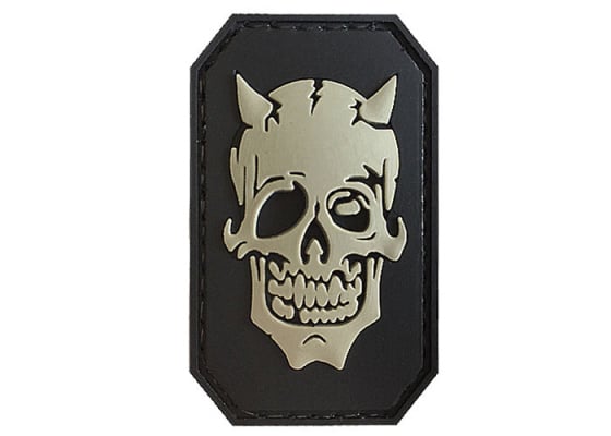 G-Force Zombie Devil PVC Morale Patch ( Black )