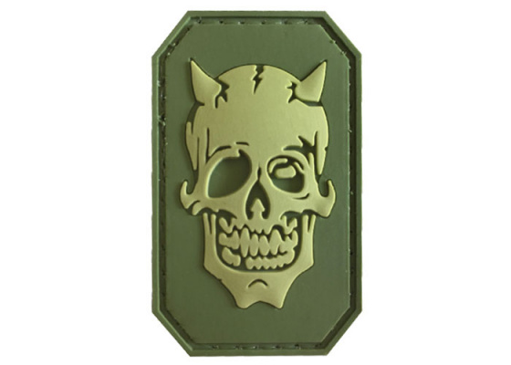 G-Force Zombie Devil PVC Morale Patch ( OD Green )