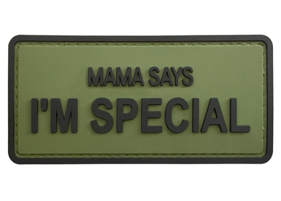 G-Force "Mama Says I'm Special" PVC Morale Patch ( Option )