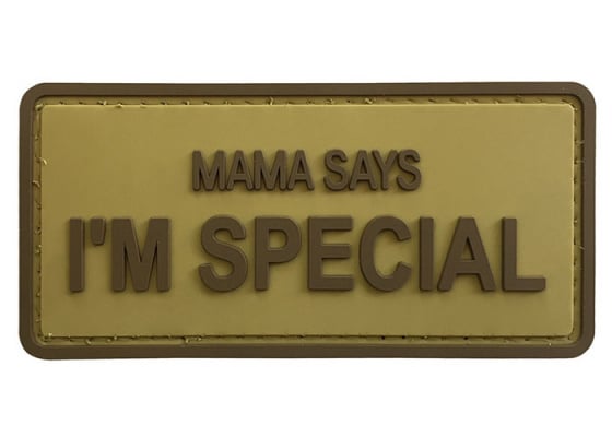 G-Force "Mama Says I'm Special" PVC Morale Patch ( Option )