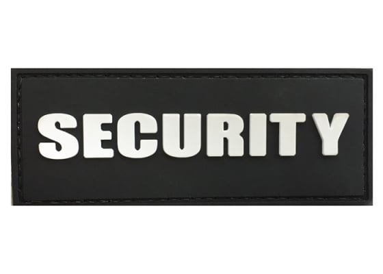 G-Force Security PVC Morale Patch ( Black )