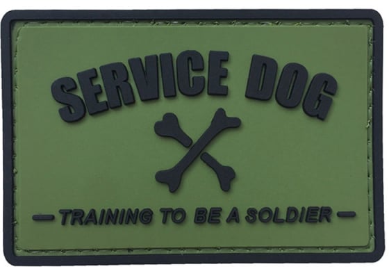 G-Force Service Dog Training to Be a Soldier PVC Morale Patch ( Option )