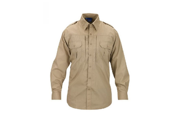 Propper Ripstop Reinforced Tactical Long-Sleeve Shirt ( Khaki / Option )