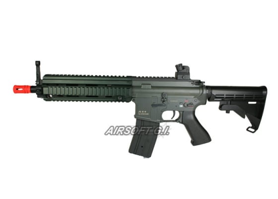 JG 614 AEG Airsoft Rifle w/ LE Stock ( Black )