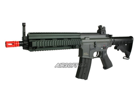 JG 614 AEG Airsoft Rifle w/ LE Stock ( Black )