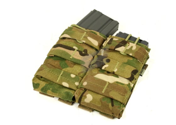 Condor Outdoor Double Open-Top M4 Magazine MOLLE Pouch (Multicam)