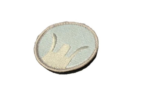 TMC Military Velcro Patch Front Sight ( Tan )