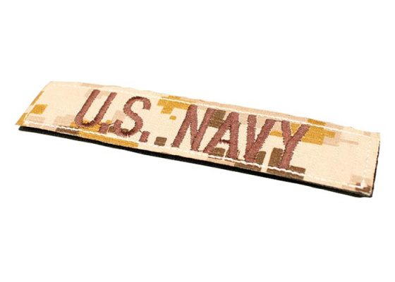TMC US Navy Velcro Patch ( Desert Digital )