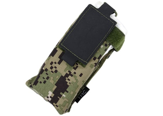 TMC Tac Patrol Radio Pouch ( Woodland Digital )