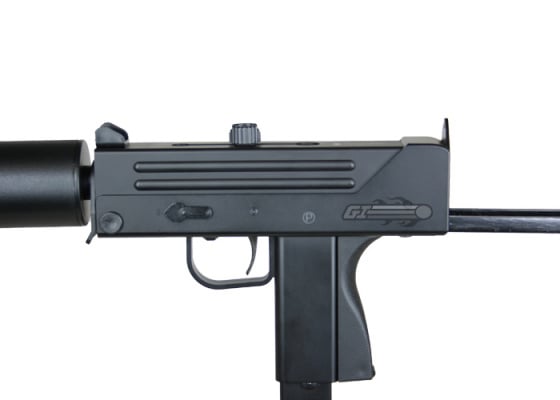 HFC M11A1 GBB Airsoft SMG ( Black )