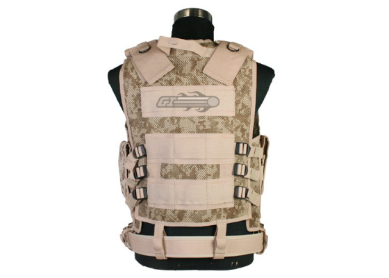 (Discontinued) UTG Tactical Vest (Desert Digital)