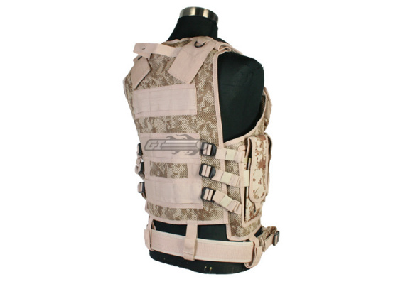 (Discontinued) UTG Tactical Vest (Desert Digital)