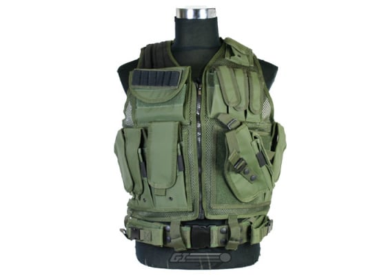 UTG 547 Law Enforcement Tactical Vest ( OD Green )