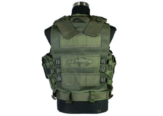 UTG 547 Law Enforcement Tactical Vest ( OD Green )