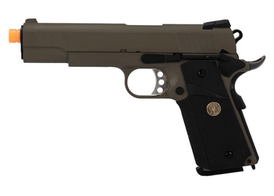 WE Tech 1911 Full Metal MEU Airsoft Gas Blowback Pistol ( Option )