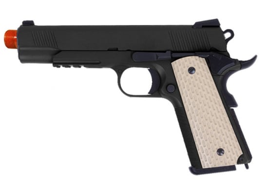 WE Tech Desert Warrior 5.1 M1911 Gas Blowback Airsoft Pistol ( Black )