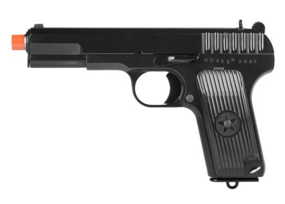 WE Tech TT-33 Tokarev Full Metal Airsoft GBB Gas Blowback Pistol ( Black )