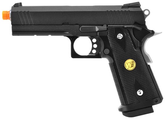 WE Tech Hi-Capa 4.3 Original M1911 Gas Blowback Airsoft Pistol ( Black )