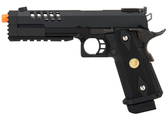 WE Tech 1911 Hi-Capa Custom Hyper Strike GBB Airsoft Pistol ( Black )