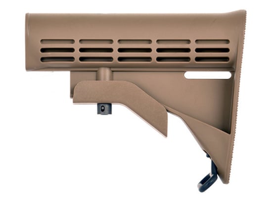 WE Tech M4 LE Stock For Airsoft M4 GBB And AEG Rifles ( Tan )