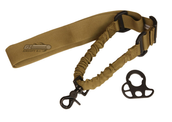 Swiss Arms Single Point Bungee Sling for M4 ( Dark Earth )