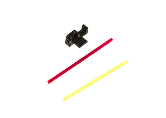 5KU Type 1 Glow Fiber Sight for TM Hi Capa ( Red / Yellow )