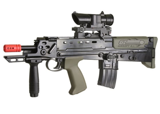 Ares L85 AFV Carbine AEG Airsoft Rifle ( Black / OD Green )