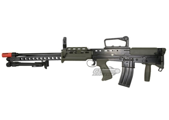 Ares L85 LSW AEG Airsoft LMG ( Black / OD Green )