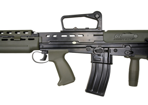 Ares L85 LSW AEG Airsoft LMG ( Black / OD Green )