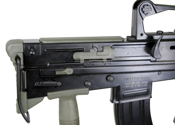 Ares L85 LSW AEG Airsoft LMG ( Black / OD Green )