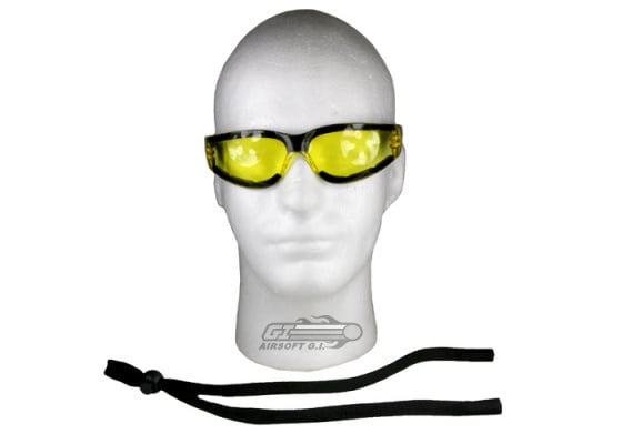 Bobster Shield 3 Sunglasses w/ Anti-fog Lenses ( Yellow )