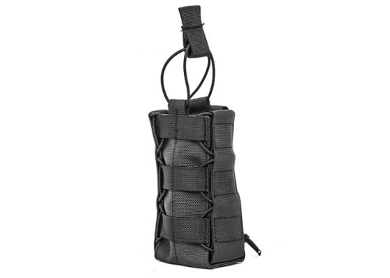 Lancer Tactical Nylon Pouch For Radio / Canteen ( Black )