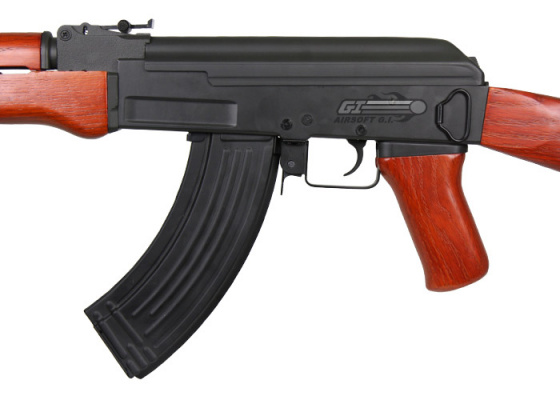 CYMA CM046 AK47 Blowback AEG Airsoft Rifle ( Wood )