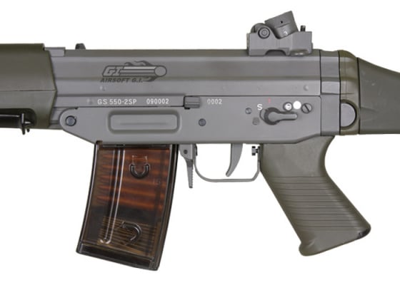 Swiss Arms SG 550 AEG Airsoft Rifle ( Black ) by G&G