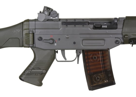 Swiss Arms SG 550 AEG Airsoft Rifle ( Black ) by G&G