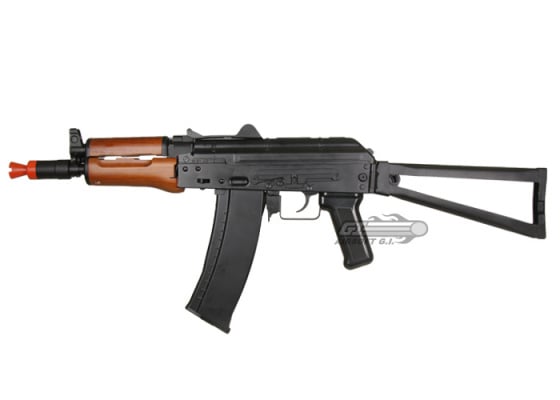 GHK Full Metal / Real Wood AK-74U GBB Airsoft Rifle