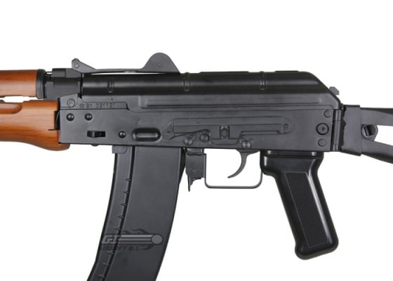 GHK Full Metal / Real Wood AK-74U GBB Airsoft Rifle