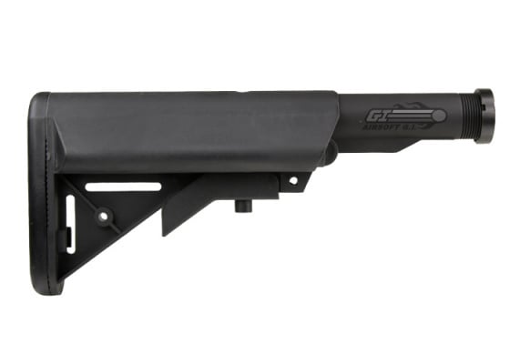 G&P Crane Stock w/ Buffer Tube for M4 / M16 AEG ( Black )