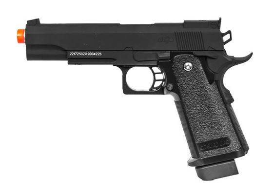 JG 1911 Hi-Capa Metal Slide Spring Airsoft Pistol ( Black )