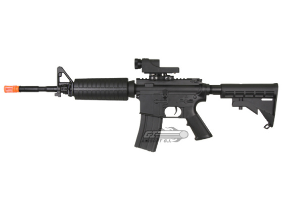 JG FB6604 M4A1 Carbine AEG Airsoft Rifle ( Black )