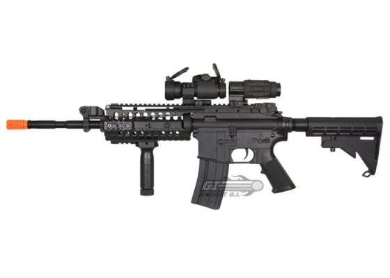 JG GB6613 M4 S-System Carbine AEG Airsoft Rifle ( Black )