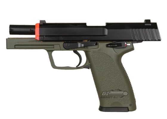 (Discontinued) KWA Full Metal KP8 .45 NS2 Model Airsoft Pistol ( OD )