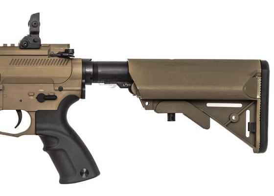 Lancer Tactical Elite MMC LT101TR M4 10.5" Carbine Recoil AEG Airsoft Rifle ( Tan )