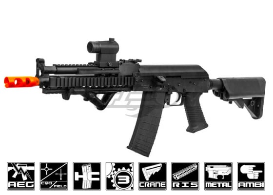 Lancer Tactical LT11B AK Tactical RIS Carbine AEG Airsoft Rifle ( Option )