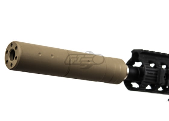 Lancer Tactical 30 X 155mm Barrel Extension ( 14mm CCW / Tan )